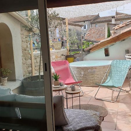 Maison Avec Jacuzzi Et Terrasse Sur Les Toits Brignon Eksteriør bilde