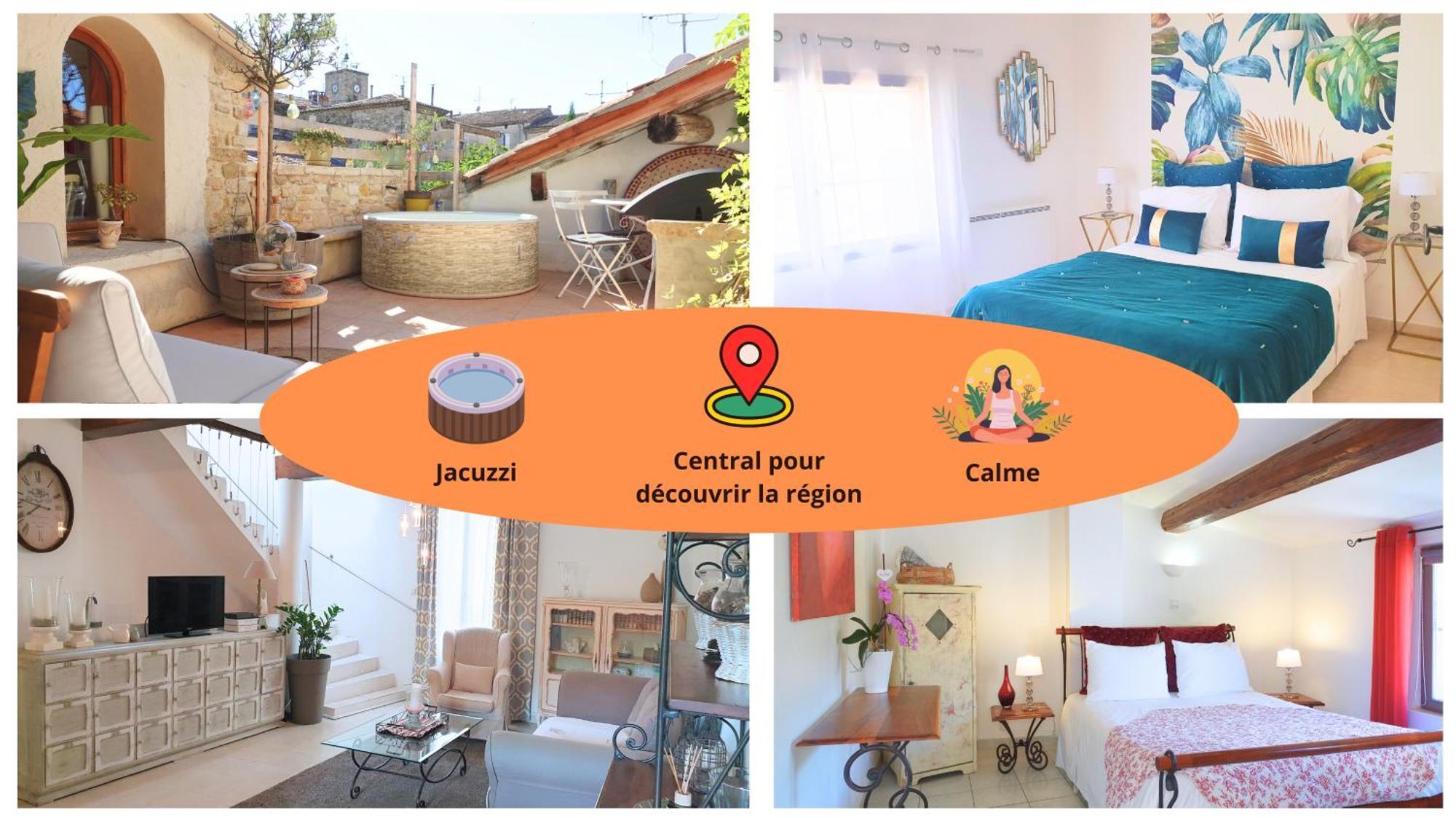 Maison Avec Jacuzzi Et Terrasse Sur Les Toits Brignon Eksteriør bilde